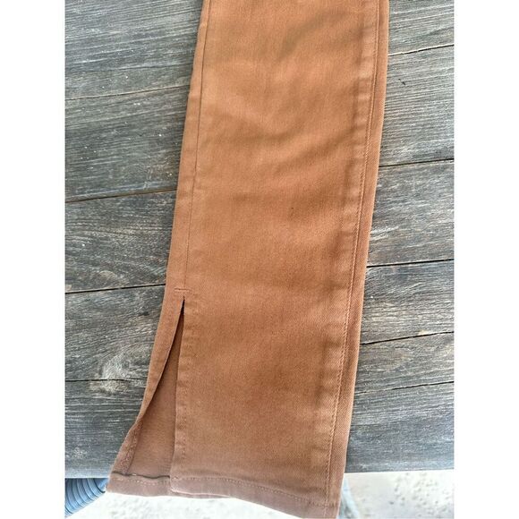 L’Agence Women’s Brown Josie High Rise Jeans, NWOT, size 25 - Picture 6 of 11